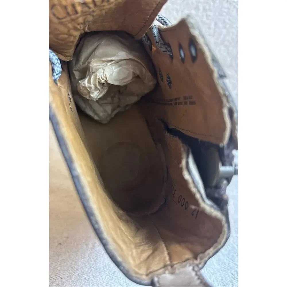 Cuadra Men Leather Boots - - Handmade by Cuadra Boots Size 7